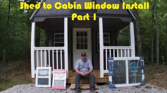 Shed to Cabin Project