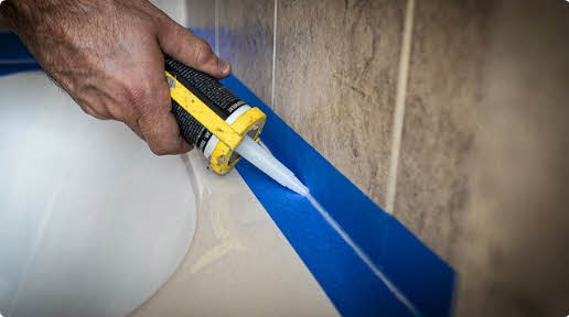 Fix Caulk, Silicone, Sealant