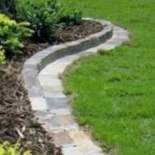 Creating Garden Edges - Stone or Concrete Edging