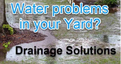 Yard and Lawn Drainage